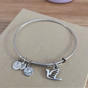 Alex and ani sacred dove bracelet